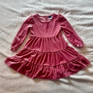 Old Navy Pink Tiered Kids Dress